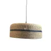 Lampunvarjostin DKD Home Decor Luonnollinen Meriruoho 55 x 55 x 22 cm Boho