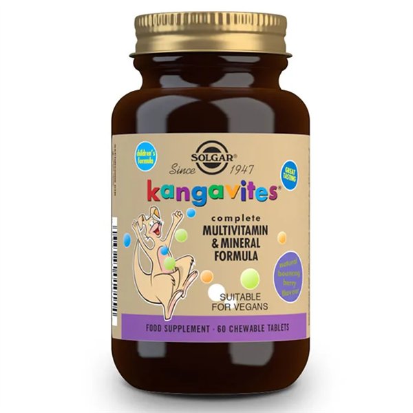 Solgar Kangavites multivitamīni 60 tabletes