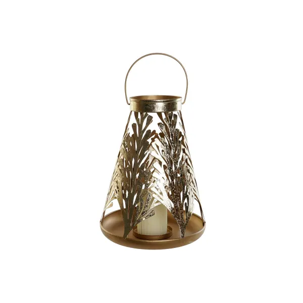 Фонарь DKD Home Decor Bronza Metāls 25 x 25 x 42 cm