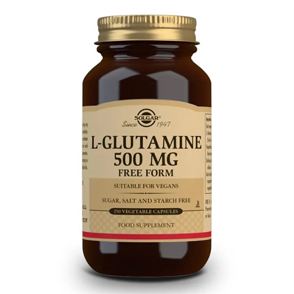 Solgar L-Glutamina 500mg 250 kapsulas