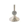 Candle Holder DKD Home Decor 30 x 12 x 46 cm Silver Aluminium Chromed