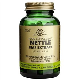 „Solgar SPF Nettle Leaf“ 60 kapsulių