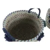 Korisetti DKD Home Decor polypropeeni Pompomit 46 x 44 x 34 cm