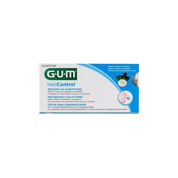 Gum Halicontrol 10 tablečių