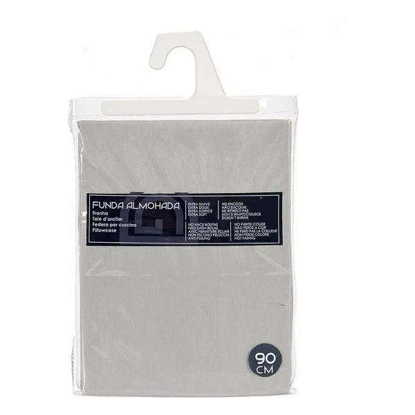 Pillowcase Gift Decor Grey 45 x 0,3 x 90 cm (12 Units)