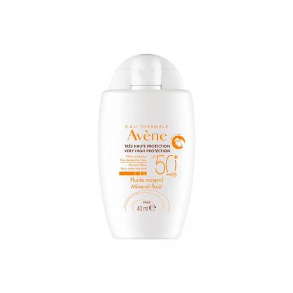 Avene mineralinis skystis SPF50 40ml