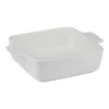 Alpina - Ceramic square ovenproof dish 26.5x20.5x6.7 cm (white)