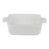 Alpina - Ceramic square ovenproof dish 26.5x20.5x6.7 cm (white)