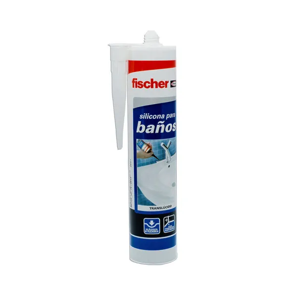 Silikoninis Fischer 20818 Vonios Skaidrus 300 ml