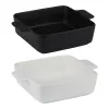 Alpina - Ceramic square ovenproof dish 26.5x20.5x6.7 cm (white)