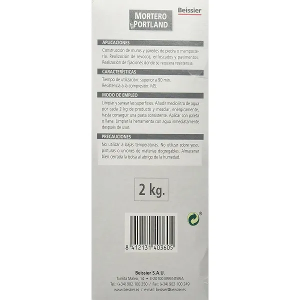 Строительный раствор Beissier 70303-001 Portland