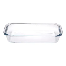 Alpina - Glass ovenproof dish for baking, rectangular, 29.5x17.5x5 cm, 1.6 L