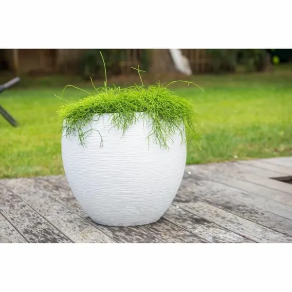 Stiklainis EDA Graphit Apskritas Balta Ø 50 cm