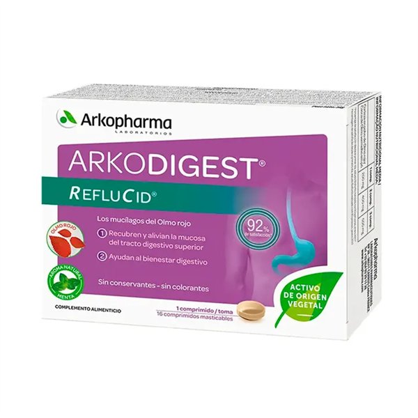 Arkopharma Arkodigest Reflucid 16 tabletti