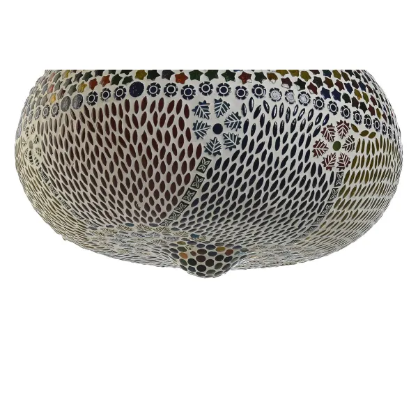Kattolamppu DKD Home Decor 32 x 32 x 26 cm Kristalli Monivärinen 25 W (2 osaa)