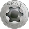 Ruuvilaatikko SPAX Osittainen rulla 4 x 40 mm Litteä pää (25 osaa)