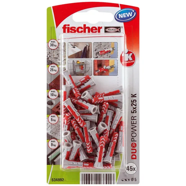 Kniedes Fischer DuoPower 534992 Ø 5 x 25 mm Neilons (45 gb.)