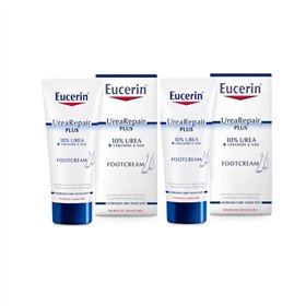 Kosteuttava jalkavoide Eucerin Urearepair Plus 100 ml (2 osaa)