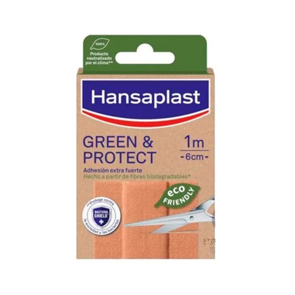 Hansaplast Green & Protect 10 juostelių