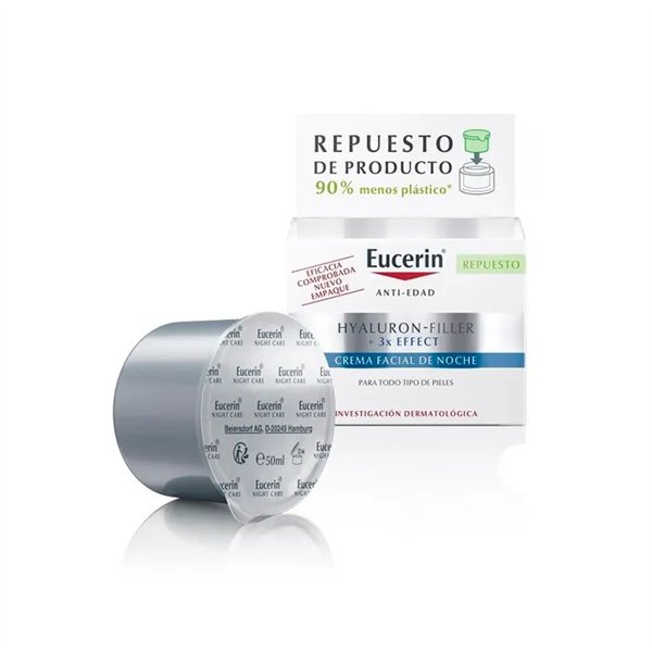 Eucerin Hyaluron-Filler + 3x Effect Night Cream Refill 50 ml