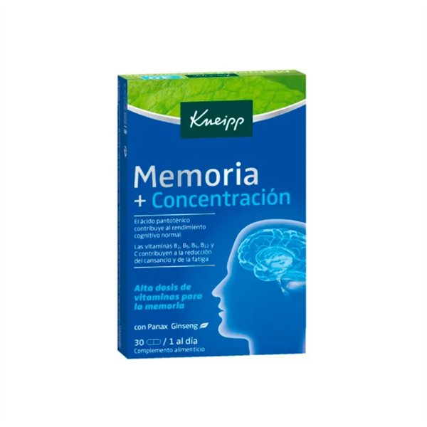Kneipp muistinpitoa tehostava 30 kaps.