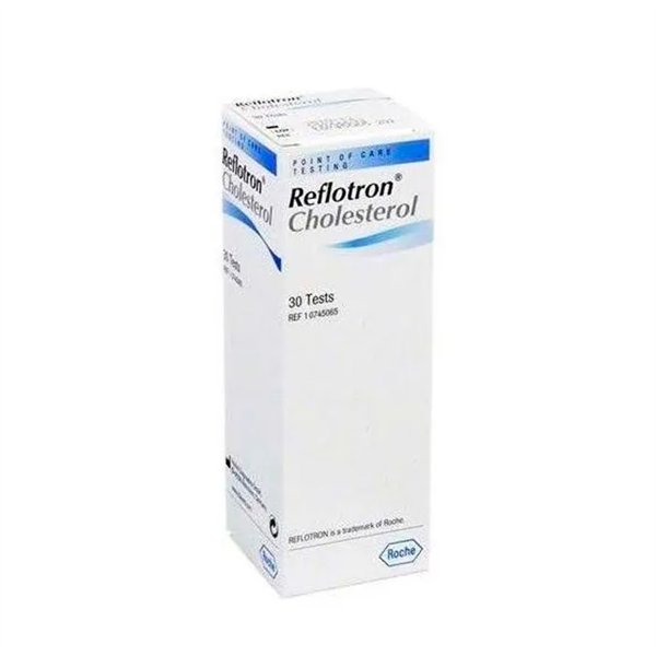 „Roche Reflotron“ cholesterolio 30 testas
