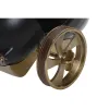 Table clock DKD Home Decor Black Golden Colonial