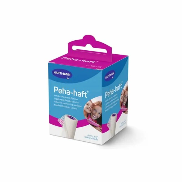 Hartmann Peha-Haft Easy kohēzijas pārsējs 6 cm x 4 m
