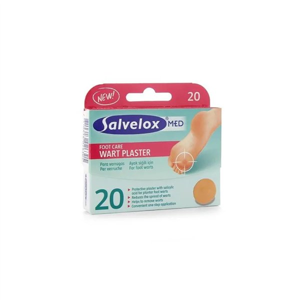 Salvelox Warts Apositos 20 единиц