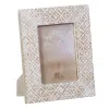 fotorāmis 21 x 2 x 26 cm Dabisks Koks Balts