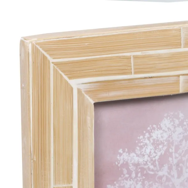 fotorāmis Bēšs 20 x 25 cm Bambuss Koks MDF