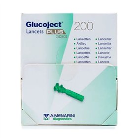 Menarini Glucoject 200 lantsett Plus 33g