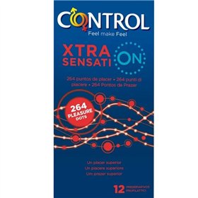 Kondomit Control Xtra Sensation 12 kpl