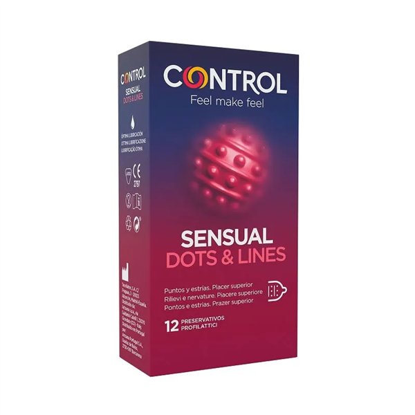 Kondomit Touch and Feel Control (12 uds)