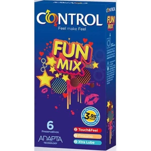 Control Feel Fun Mix 6 ühikut