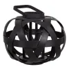 Lantern 35 x 35 x 29 cm Candleholder Black Bamboo