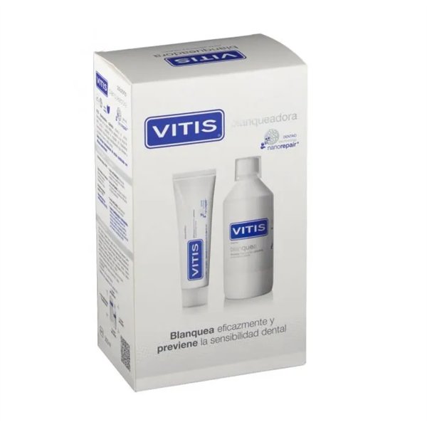 Vitis Valkaiseva Hammastahna 100ml Setti 2 Kappaletta