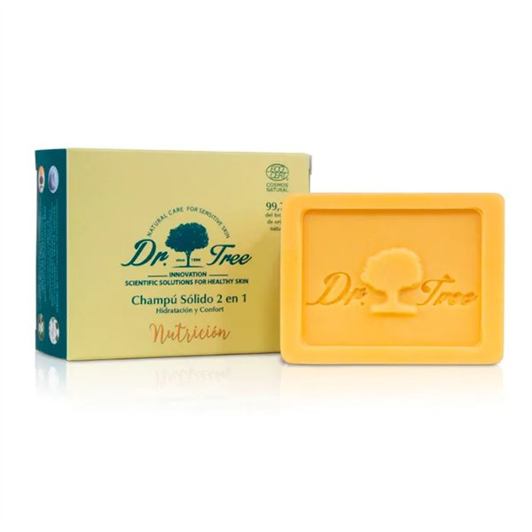 Dr. Tree 2 in 1 Nourishing Solid Shampoo 75g