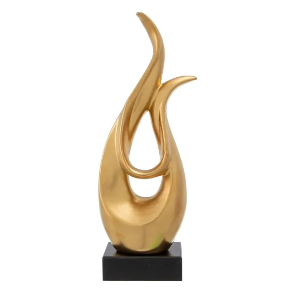 Dekoratīvās figūriņas 12 x 9,5 x 40,5 cm Bronza