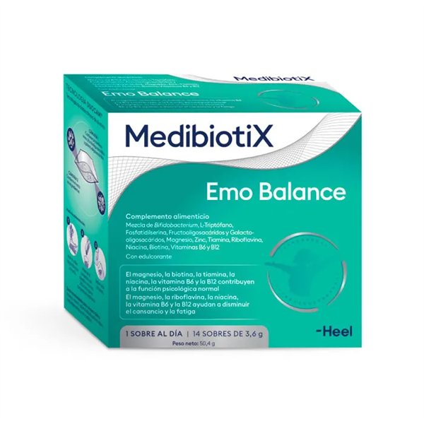 „Heel Medibiotix Emo Balance“ 14 pakelių