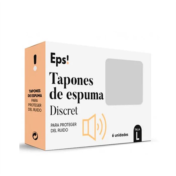 Eps vahust kõrvatropid diskreetsed, 6 tk, suurus L