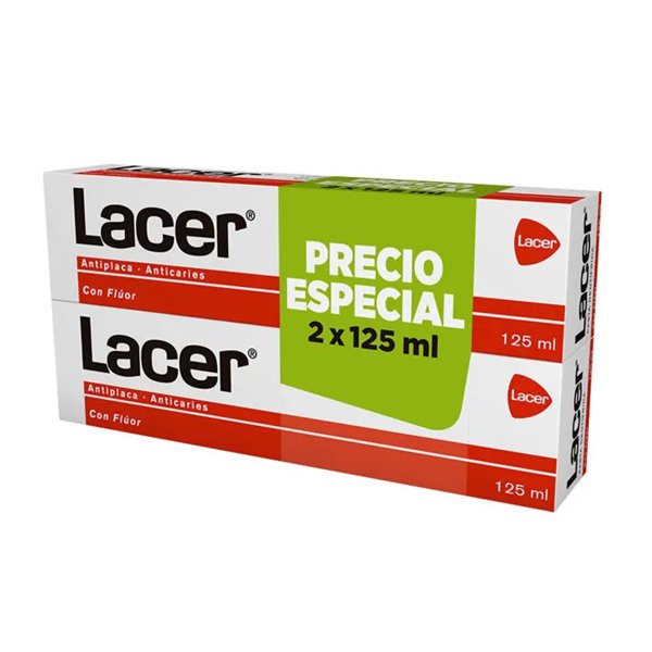 Lacer-hammastahna 2 x 125 ml
