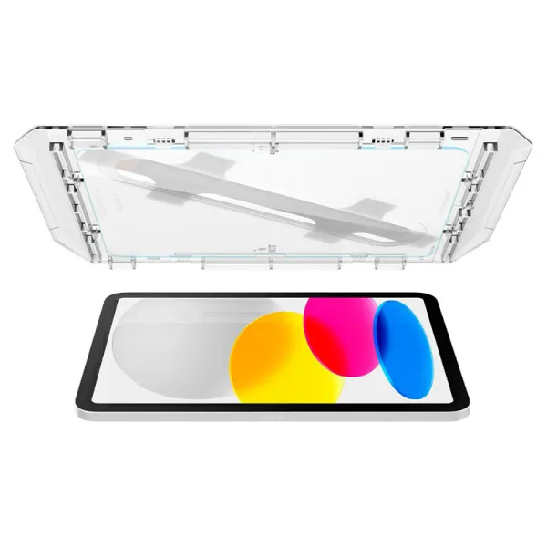 Spigen GLAS.TR EZ FIT - Tempered Glass for Apple iPad iPad 11” (2025) / 10.9" (2022) (Transparent)