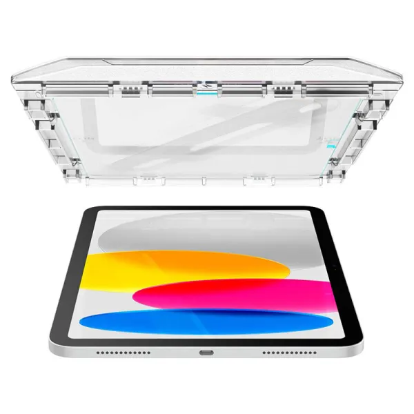 Spigen GLAS.TR EZ FIT - Tempered Glass for Apple iPad iPad 11” (2025) / 10.9" (2022) (Transparent)