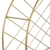 Planken 51 x 14 x 51 cm Dabisks Bronza Metāls Koks