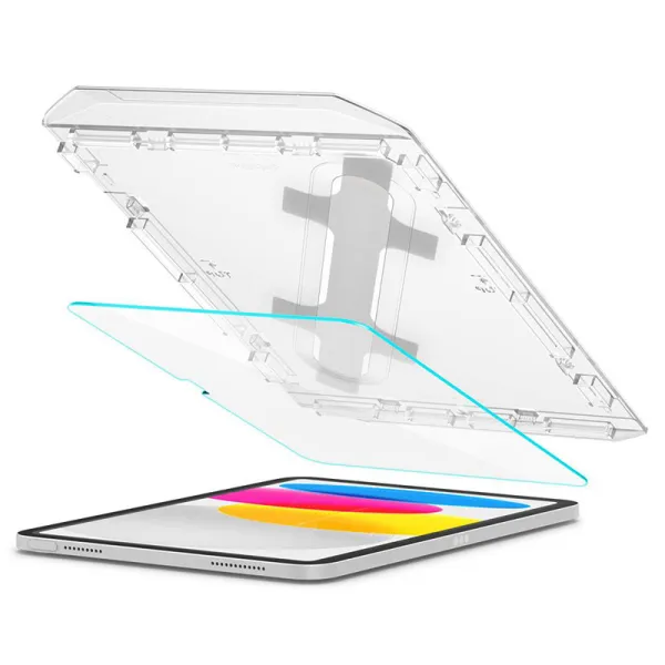 Spigen GLAS.TR EZ FIT - Tempered Glass for Apple iPad iPad 11” (2025) / 10.9" (2022) (Transparent)