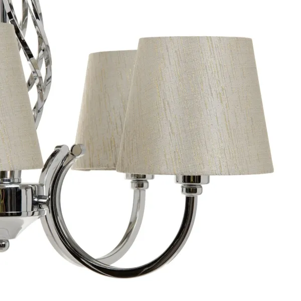 Pakabinamas apšvietimas Ø 14 cm 36 x 36 x 110 cm Metalinis Sidabras