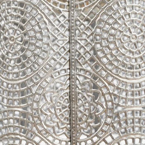 griestu gaismas 24 x 24 x 30,5 cm Metāls Sudrabs