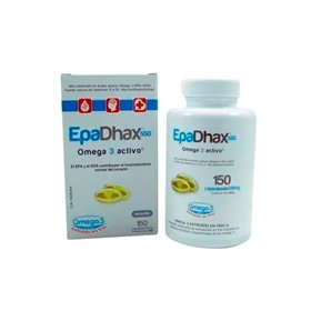 Epadhax Omega 3 Active 550mg 150 kapsulas
