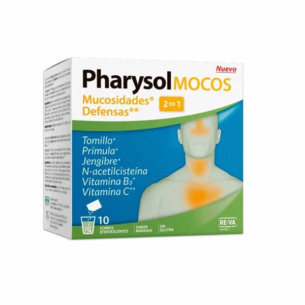 Pharysol Mocos 10 pakelių
